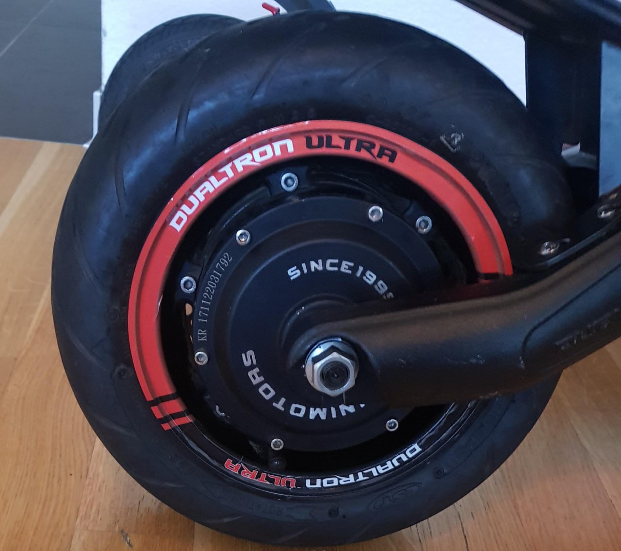 CARBON REVO STICKER JANTES CARBONE - DUALTRON ULTRA/THUNDER