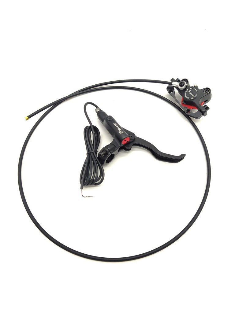 DUALTRON | SET FREIN COMPLET AVANT (LEVIER &amp; ETRIER)(ZOOM)
