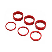 Bagues rehausse guidon rouge/or/bleu/noir x6 pcs