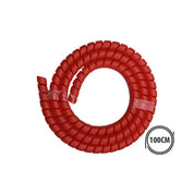 Gaine Protége Cables Rouge