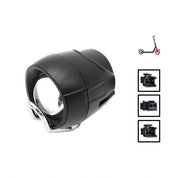 Lampe LED et klaxon avant noir