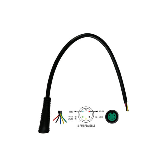 Connecteur étanche 5 pins (Male ou Femelle)