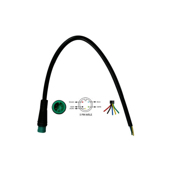 Connecteur étanche 5 pins (Male ou Femelle)