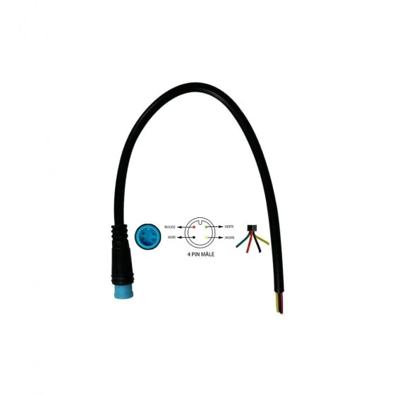 Connecteur étanche 4 pins (Male ou Femelle)