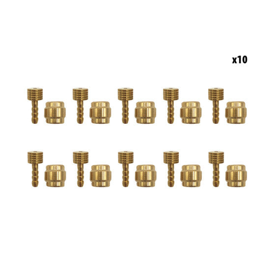 Olives et aiguille freins (x10 sets) (diffèrent type)
