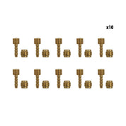 Olives et aiguille freins (x10 sets) (diffèrent type)