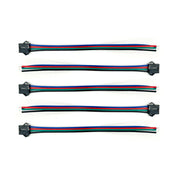 Câble prise JST 4 pin femelle x5pcs