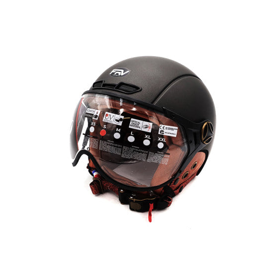 Casque JET FRV Gris graphite Mat (taille S à XL)