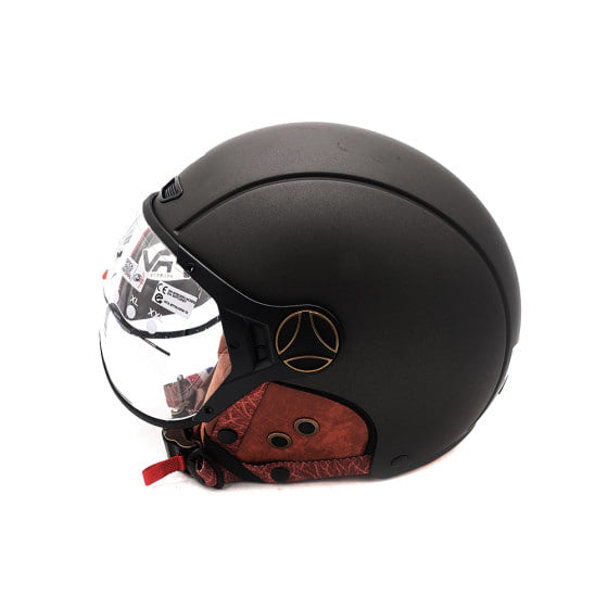 Casque JET FRV Gris graphite Mat (taille S à XL)