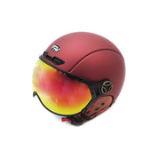 Casque JET FRV bordeaux mat (taille S à XL)
